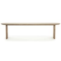 Eleonora Eettafel 'Dex' Eiken, 300 x 110cm, kleur Bruin