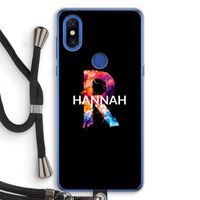 Abstract Spectrum: Xiaomi Mi Mix 3 Transparant Hoesje met koord