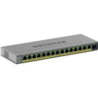 NETGEAR GS116EPP Managed L2/L3 Gigabit Ethernet (10/100/1000) Power over Ethernet (PoE) Grijs