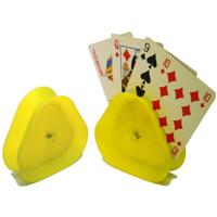 Longfield Kaartenhouder plastic 4 assorti | 6 stuks