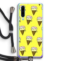 Isjes: Huawei P30 Transparant Hoesje met koord