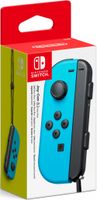 Nintendo Switch Joy-Con Controller Left (Neon Blue) - thumbnail