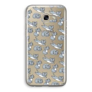 Poezen: Samsung Galaxy A5 (2017) Transparant Hoesje
