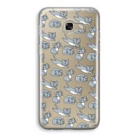 Poezen: Samsung Galaxy A5 (2017) Transparant Hoesje