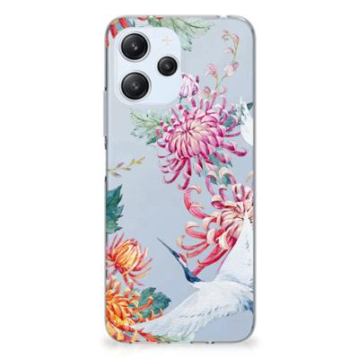 Xiaomi Redmi 12 4G | TPU Hoesje | Bird Flowers