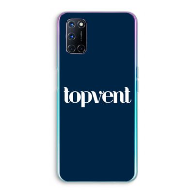 Topvent Navy: Oppo A52 Transparant Hoesje