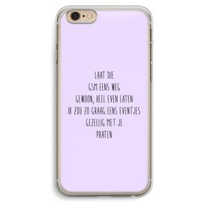 GSM: iPhone 6 Plus / 6S Plus Transparant Hoesje