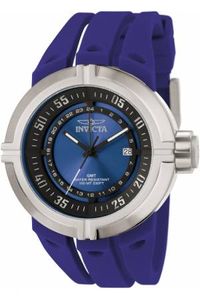 Horlogeband Invicta 0833.01 Rubber Blauw