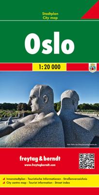 Stadsplattegrond Oslo | Freytag & Berndt Stadsplattegrond Oslo | Freytag & Berndt