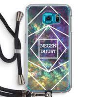 Negenduust ruimte: Samsung Galaxy S6 Transparant Hoesje met koord