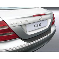 Bumper beschermer passend voor Mercedes-Benz CLK 2005- Zwart GRRBP289