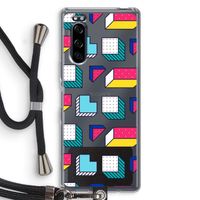 8-bit N°7: Sony Xperia 5 Transparant Hoesje met koord