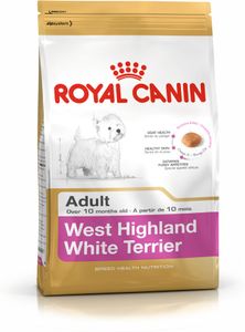 Royal Canin West Highland White Terrier Adult 1,5 kg Volwassen Maïs, Gevogelte