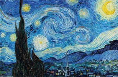 Poster Vincent van Gogh - Starry Night 91,5x61cm Poster Vincent van Gogh - Starry Night 91,5x61cm