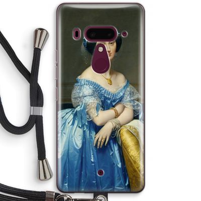 Eleonore: HTC U12+ Transparant Hoesje met koord