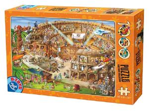 D-Toys puzzel - cartoon colosseum in rome - 1000 stukjes