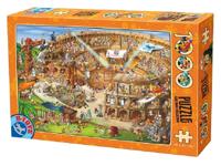 D-Toys puzzel - cartoon colosseum in rome - 1000 stukjes
