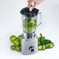 Severin SM 3710 1,5 l Blender voor op aanrecht 1000 W Zwart, Roestvrijstaal - thumbnail