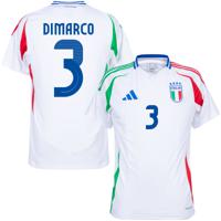Italië Shirt Uit 2024-2025 + Dimarco 3
