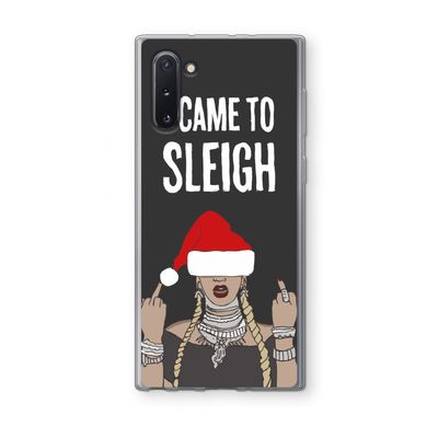 Came To Sleigh: Samsung Galaxy Note 10 Transparant Hoesje