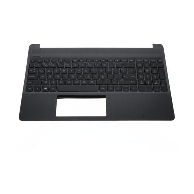 HP laptop toetsenbord qwerty us + top cover - grijs