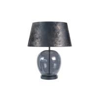 Highlight TafellampApple zwart met smoke glas Ø 45cm - T1343.01 + O4455.21
