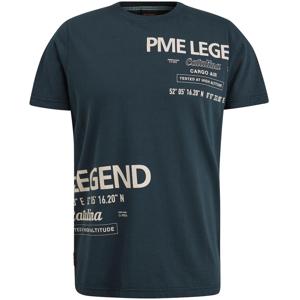 Pme Legend Ptss2403594 Short Sleeve R-neck Single Jersey Print T-shirts 5281 - Salute