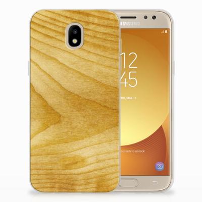 Samsung Galaxy J5 2017 | Bumper Hoesje | Licht Hout