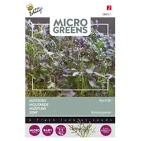 Microgreens, Mosterd Red Frills