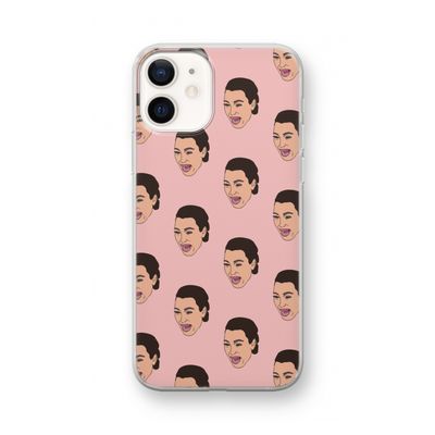 Ugly Cry Call: iPhone 12 mini Transparant Hoesje