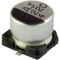 Yageo CB010M0100RSD-0605 Elektrolytische condensator SMD 100 µF 10 V 20 % (Ø x h) 6.3 mm x 5.4 mm 1 stuk(s) - thumbnail