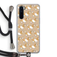 Doggy: OnePlus Nord Transparant Hoesje met koord