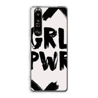 Girl Power #2: Sony Xperia 1 III Transparant Hoesje
