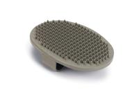 Beeztees Beeztees Rubber Massageborstel Ovaal Grijs (13cm)