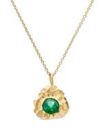 ELHANATI collier en or 18ct serti d'émeraude L'amore - Vert - thumbnail