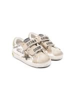 Golden Goose Kids baskets Superstar à attache scratch - Blanc