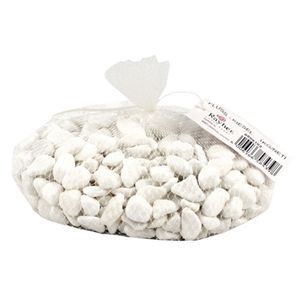 8x zakjes witte kiezelsteentjes 1x kilo