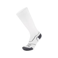 2XU Vectr Cushion hardloopsokken lang White/Grey unisex