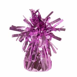 Ballon gewichtjes - Set van 8x stuks - roze - 170 gram - gewichtjes voor helium ballontrosjes