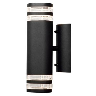 KonstSmide WandspotModena Up - Down 2-lichts 28cm mat zwart - 7516-750
