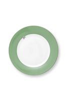 Pip Studio Dinerbord Lily&Lotus Uni Licht Groen 26.5cm Pip Studio Dinerbord Lily&Lotus Uni Licht Groen 26.5cm