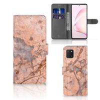 Samsung Note 10 Lite | Bookcase | Marmer Oranje
