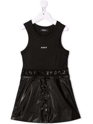 Dkny Kids robe à jupe détachable - Noir