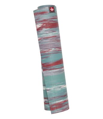 Manduka eKO Lite Yogamat Rubber Blauw 4 mm - Patina Marbled - 180 x 61 cm