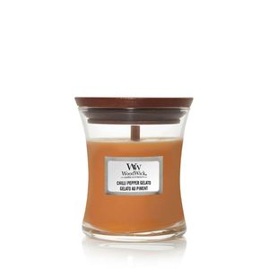 WoodWick Geurkaars Mini Chilli Pepper Gelato - 8 cm / ø 7 cm