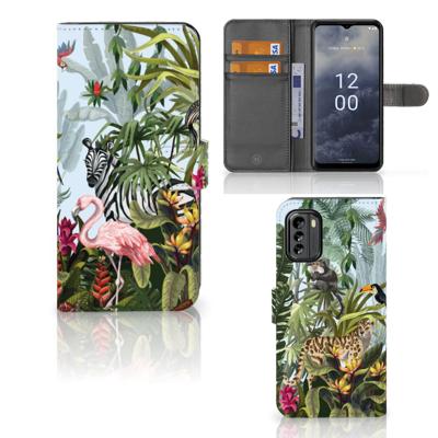 Telefoonhoesje | Met pasjeshouder | voor Nokia G60 Jungle