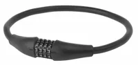 Kabelslot+Cyfer M-Wave Silicon Zwart