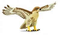 Safari vogel Roodstaartbuizerd junior 14,5 cm rood/bruin - thumbnail