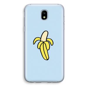 Banana: Samsung Galaxy J5 (2017) Transparant Hoesje