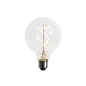 LUEDD E27 dimbare LED spiraal filament G95 4W 270 lm 2200K